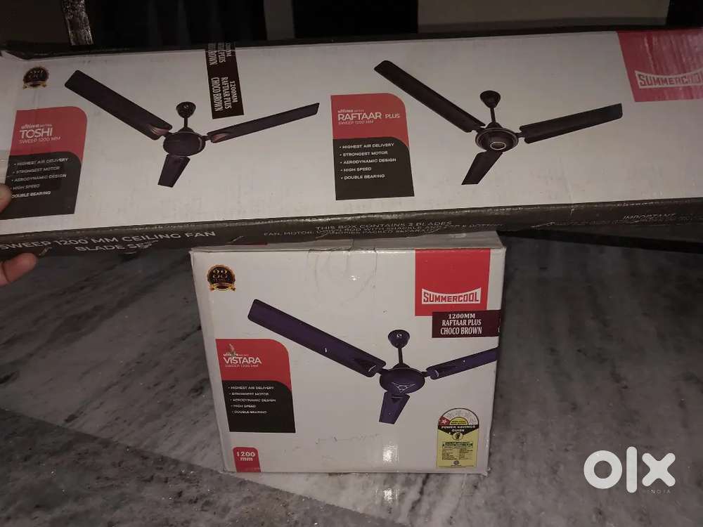 UNOPENED BRAND NEW ceiling fan, with 2 year warenty