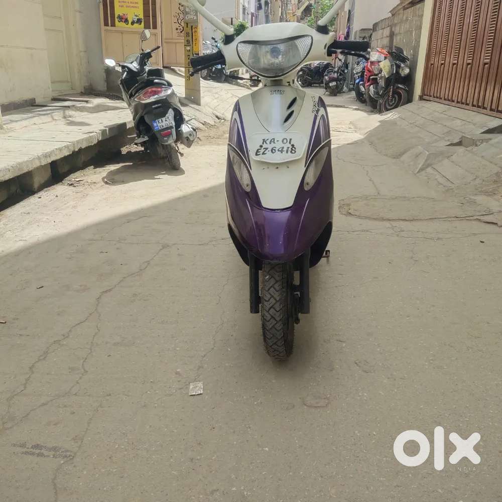 TVS scooty Pep Plus condition vehicle