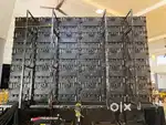 LED WALL for sale, 12000/- per cabinet, total 46 cabinet, p3.9