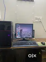Full desktop setup  plus keyboard and mouse i5 windows 10 pro