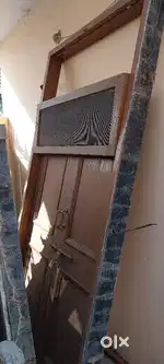 Home wooden door and windows and 2 jali doors