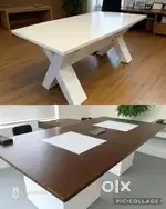 Conference table workstation desk office table chairs reception table