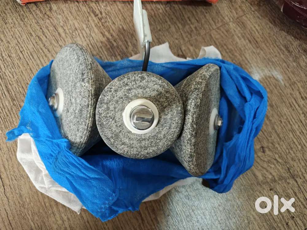 Butterfly 3 stone grinder, celing fan and water purifier for sale