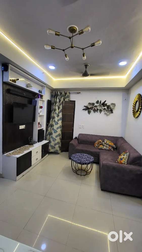 Flat with Complete wood work