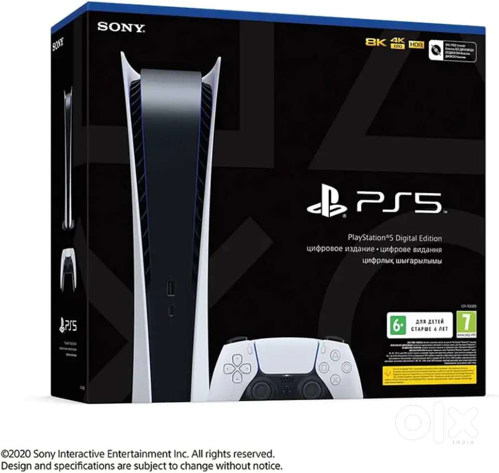 New Ps5 digital edition sony play station 5 less used playstation 5