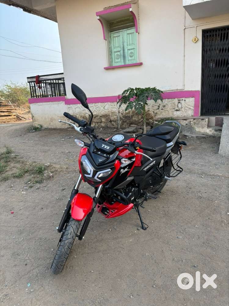 Want to sell my 1 year old TVS Raider (Red Colour)