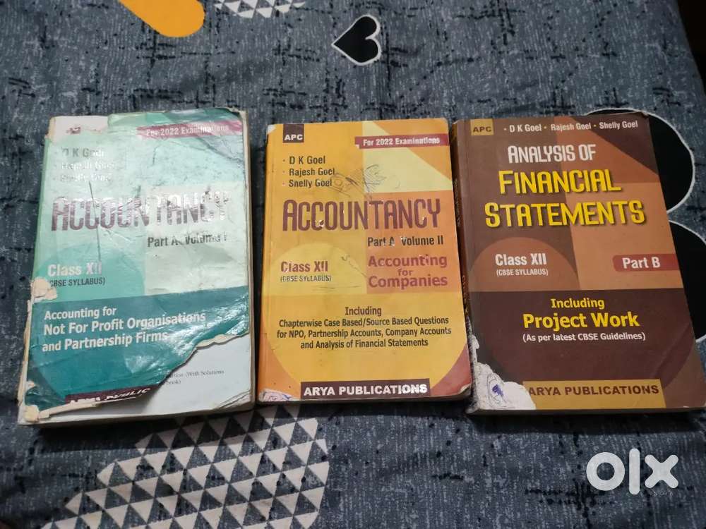 DK Goel Class 12 Accountancy (Set of 3 Books)  Arya Publications