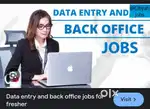 Data operator Receptionist requi6