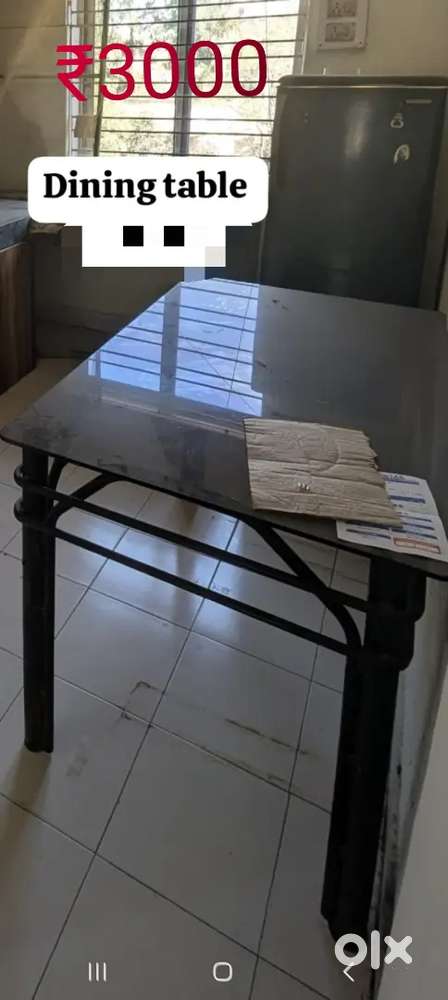 Glass Dining table