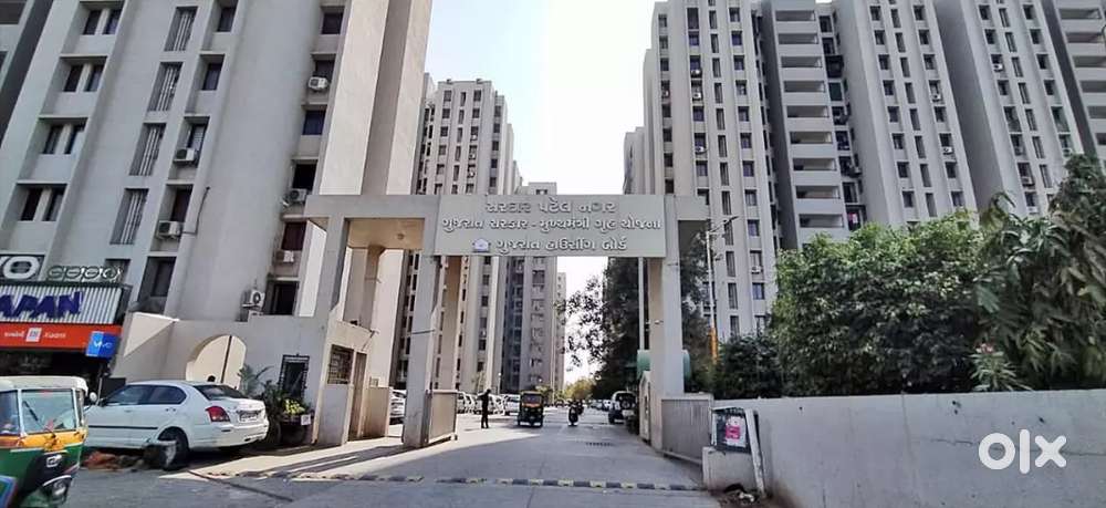 3bhk flat on sale at Sardar patel nagar GHB sastrinagar Naranpura.