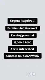 Part time/full time work