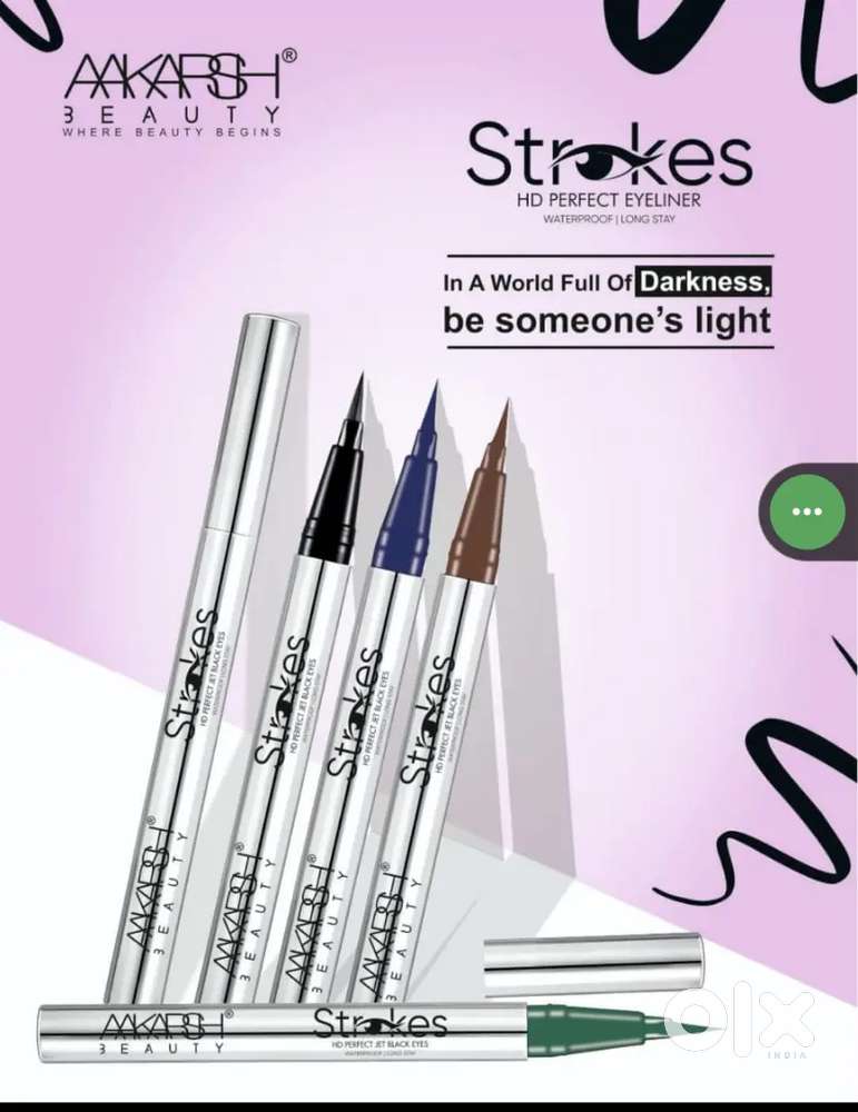 Smart girl for cosmetic shop.