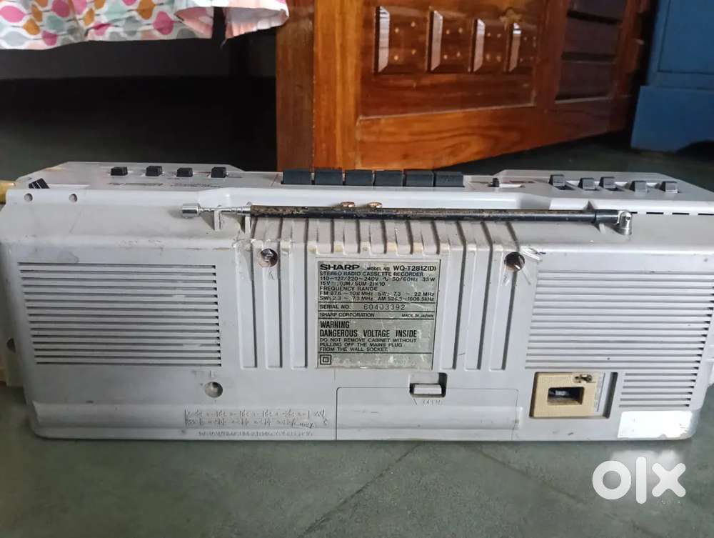Sharp Double Cassette Player