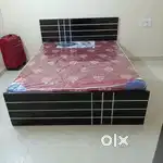 Mountain furniture branded wooden queen size cot at wholesale price
