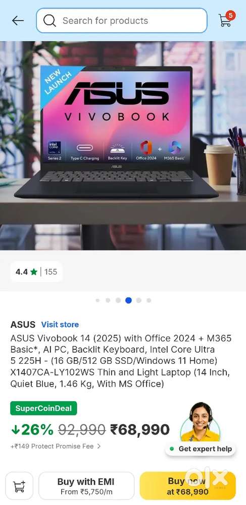 Asus vivobook 14