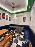 900 sq.ft Furnished Cafe available on Rent near South City Mall