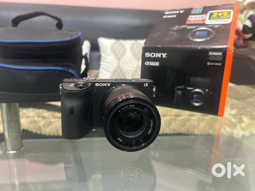Sony Alpha 6600 Mirrorless Camera + Sony Lens