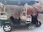 Erickshaw with charger and tool box