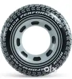 Swimming Pool Tube for Adults Big Size Cool Black Wheel Tire