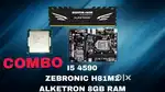 i5 4590 zebronic h81 alketron 8gb ram combo