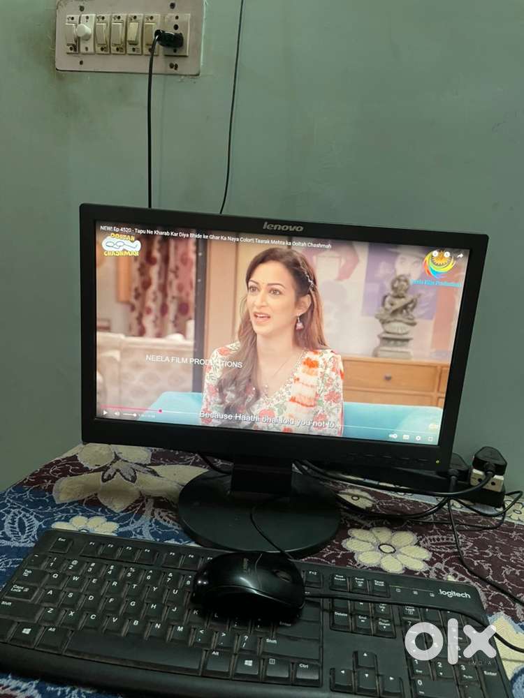 Lenovo Computer all working 4gb ram 19 inch screen