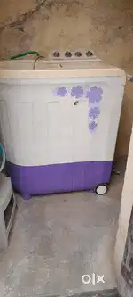 Whirlpool washing Machine semi 7Kg , fridge 210Lt