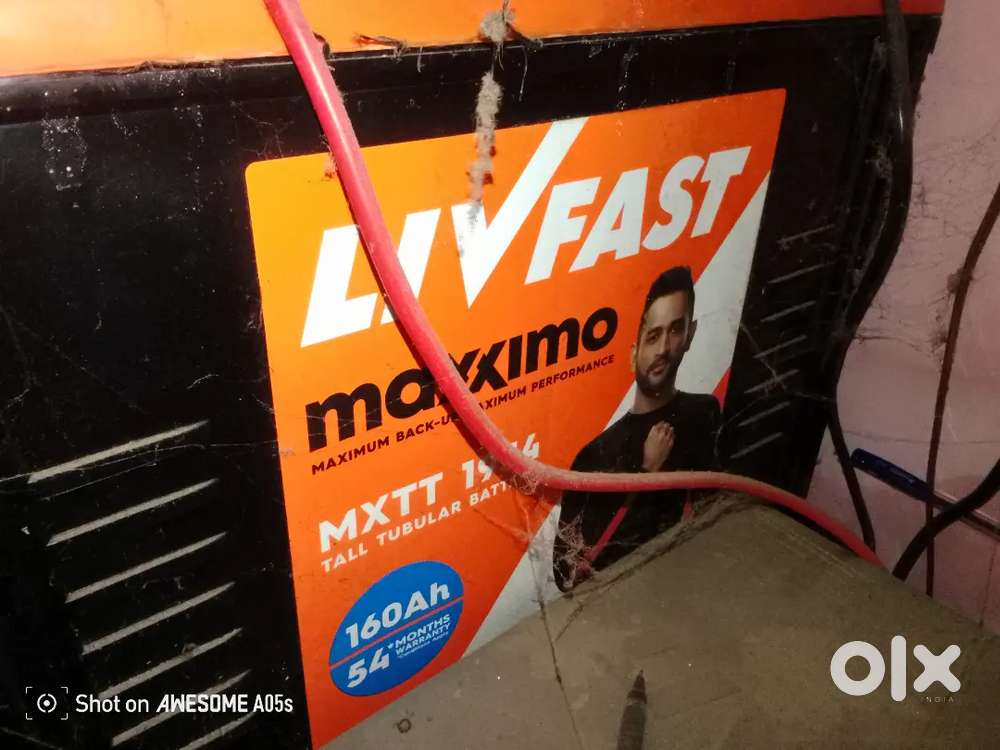 LIVFAST INVERTER AND BATTERY FOR URGENT SALE