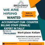 COUNTER BILLING STAFF (FEMALE)