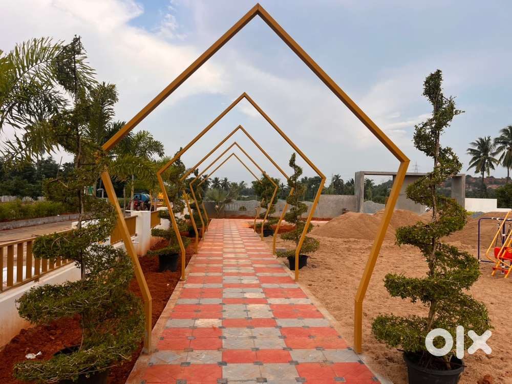 Open plots with full developments