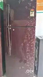 Lg double door inverter type fridge available