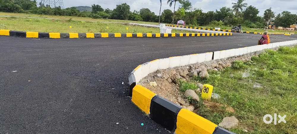 On road commercial plots for sale on sp koil