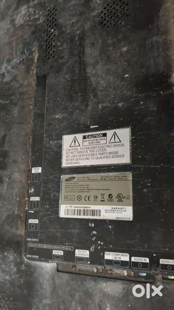 Samsung LED 55 inch screen damage