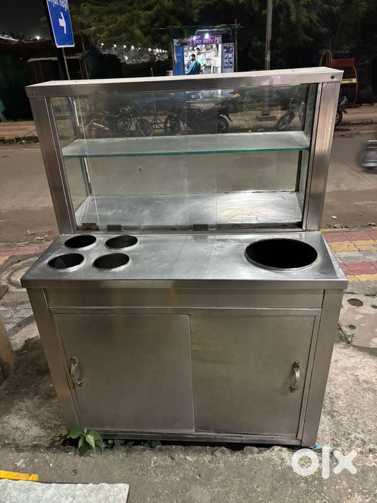 Samosa / Kachori / Panipuri Stainless Still Counter