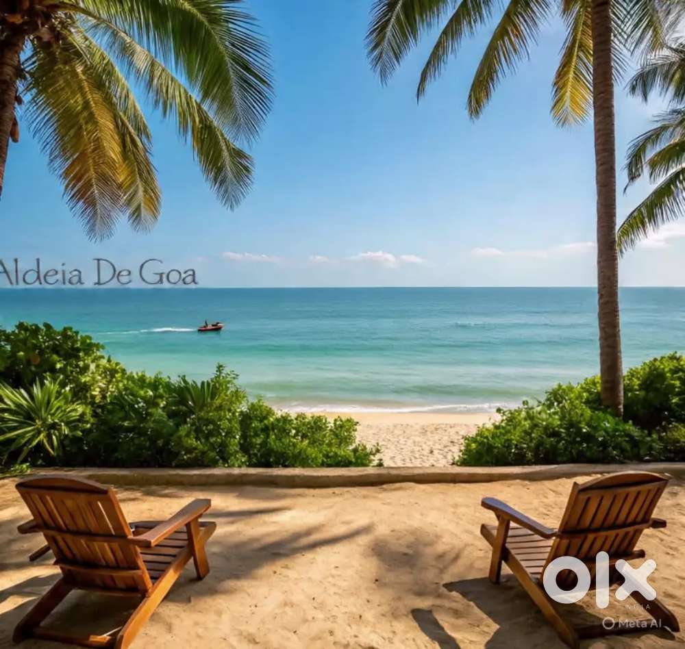 Full sea view plot in Aldeia De Goa for sale