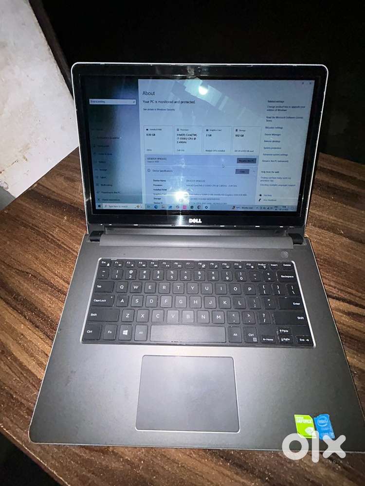 dell inspiration 15 with dedicated  2 gb graphic card