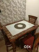 Dining table with 3 chairs