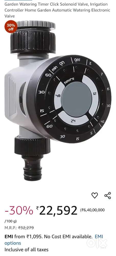 Smart Garden Watering Timer Device
