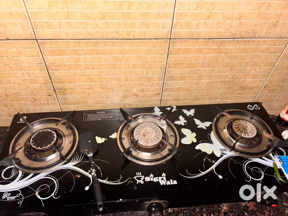 Gas chulha 3 burner