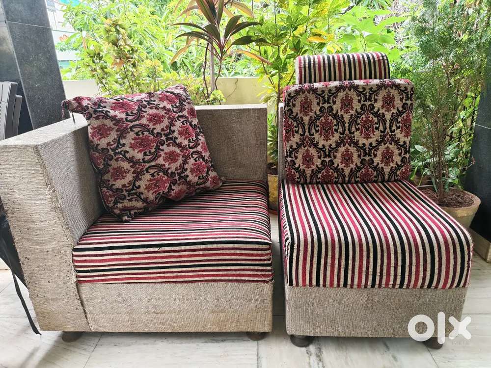 Two pieces of sofa