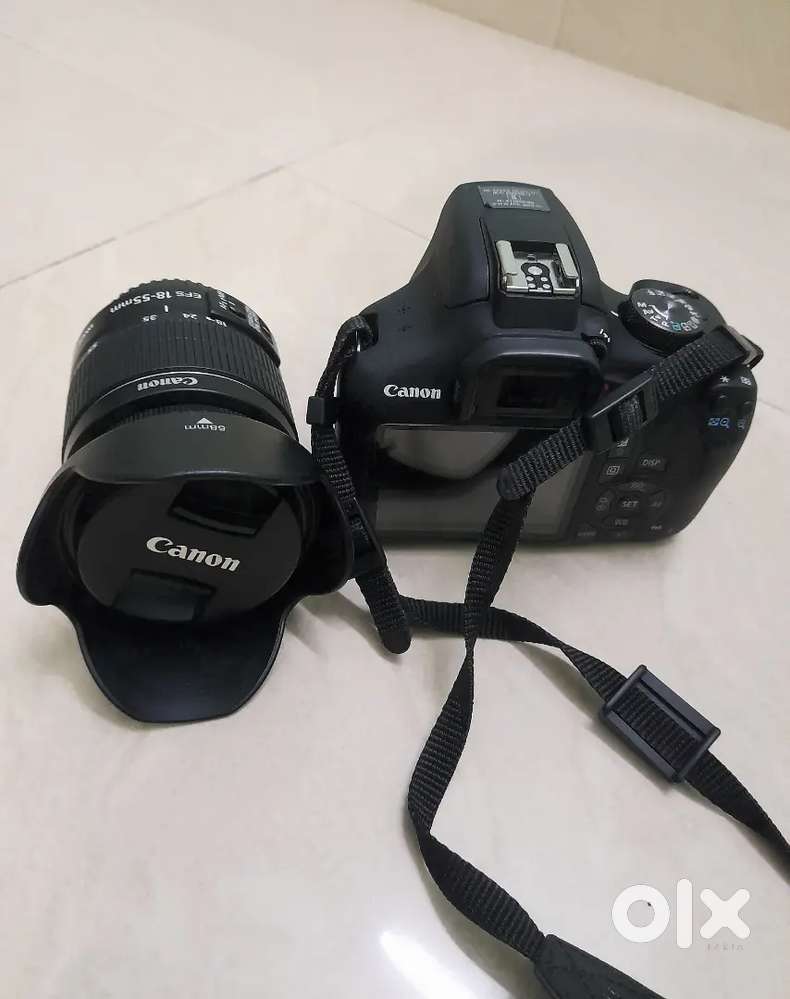 Canon EOS 1500D 24MP DSLR Camera (Black) With 18-55 Lens WiFi NFC