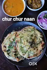 चुर चुर नान और 3 सब्जियां  बना  सके .