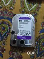 WD purple surveillance hard disk 4 tb new