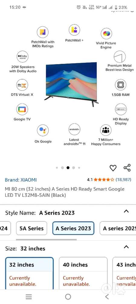 XIAOMI A SERIES ANDROID 32