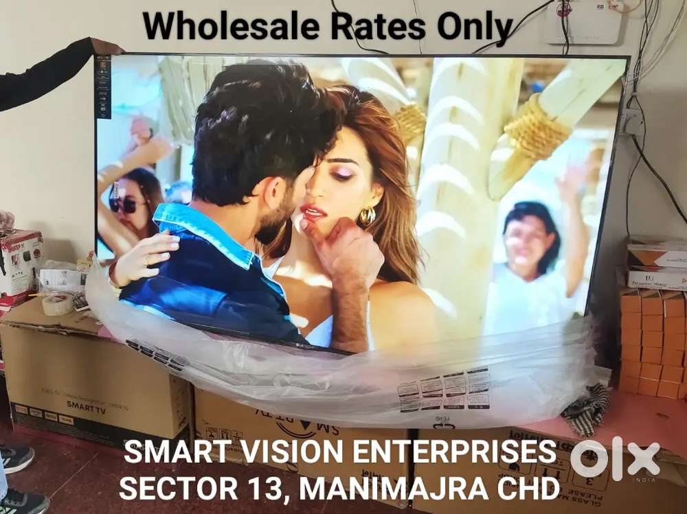 55 inches Smart Android Google Voice Led tv, Free delivery & Fitting