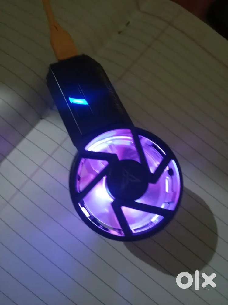 Mobile Fan/cooler realme company with data cable only 1,100