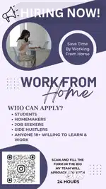 Part time Work from home
