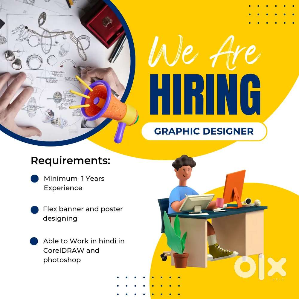 Require Graphic designer for flex and poster designing.