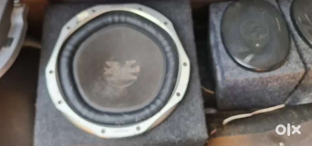 1300 watts sony xlpod sub sony xlpod amp pioneer speaker...