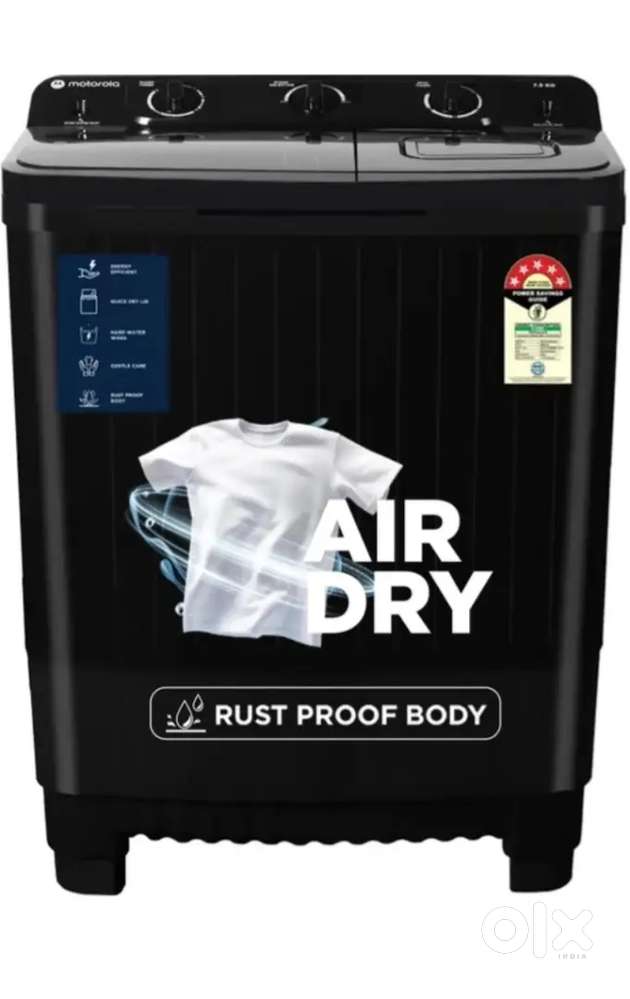 Motorola washing machine 7.5 kg