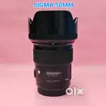Sigma 50mm f/1.4 DG HSM Art Lens Fast Standard Prime for Full-Frame .